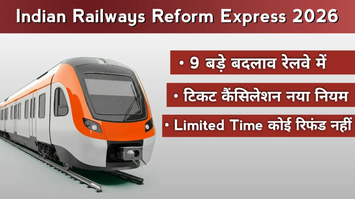 Indian Railways major changes 2026